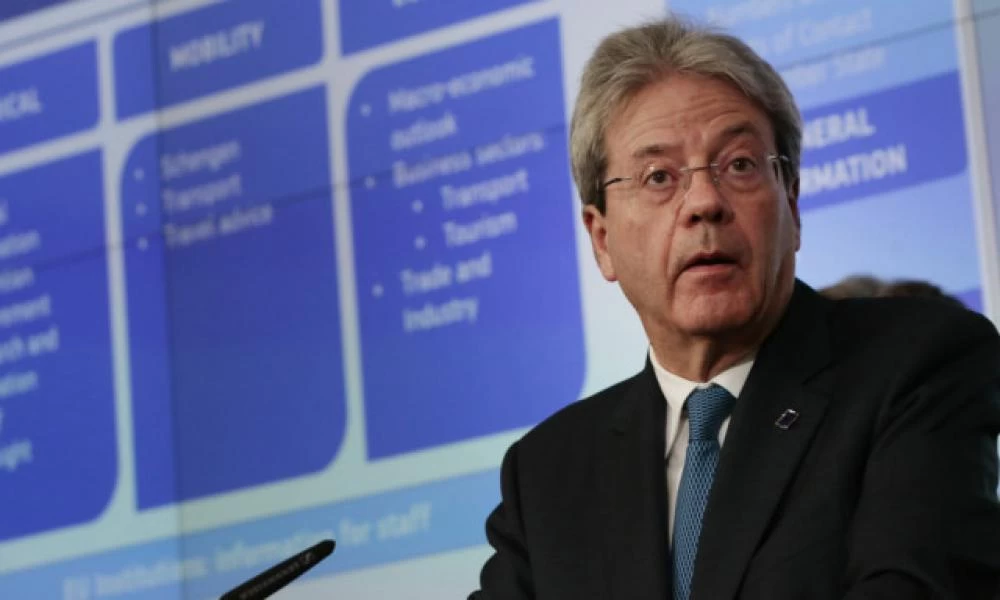 Τζεντιλόνι: Για την αντιμετώπιση της κρίσης ενδέχεται να χρειαστεί 1,5 τρισ. ευρώ